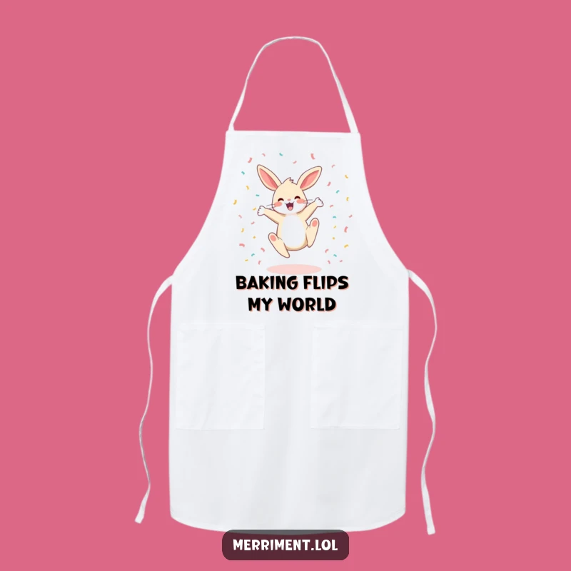 Funny Bunny Chef Apron: Cook with Joy Funny Gift