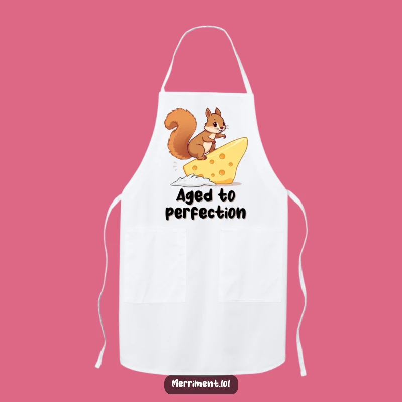 Funny Squirrel Cheese Surf Apron: Cook Up Laughs with This Hilarious Kitchen Gear