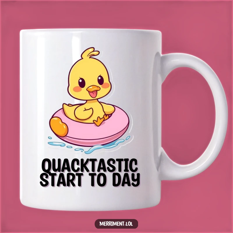 Funny Duck Inflatable Ride Mug: A Hilarious Gift for Joyful Quacks