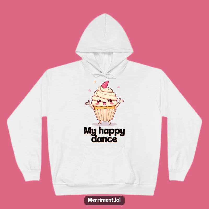 Funny Giddy Cupcake Jig Hoodie: Cozy Celebration Vibes