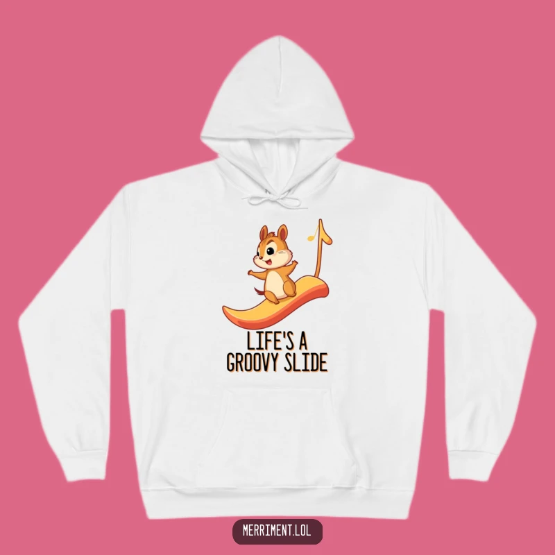 Funny Chipmunk Melody Hoodie: Cozy Up with Musical Vibes