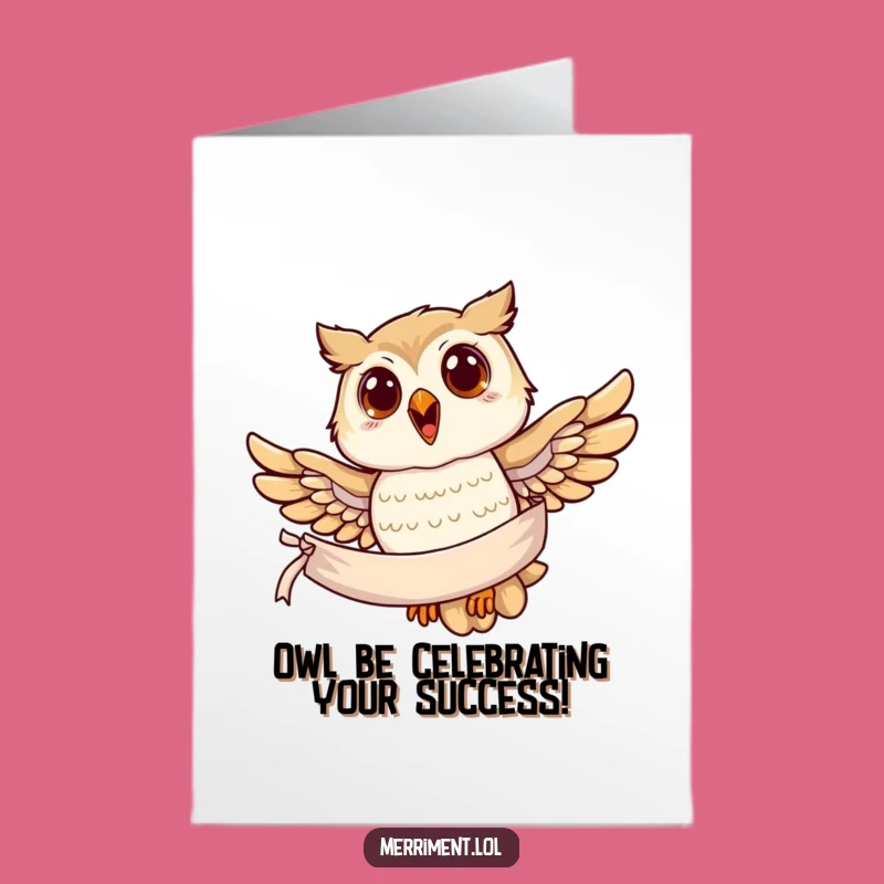 Free Printable Owl Congrats Card: Grand DIY Downloadable for Big Achievements