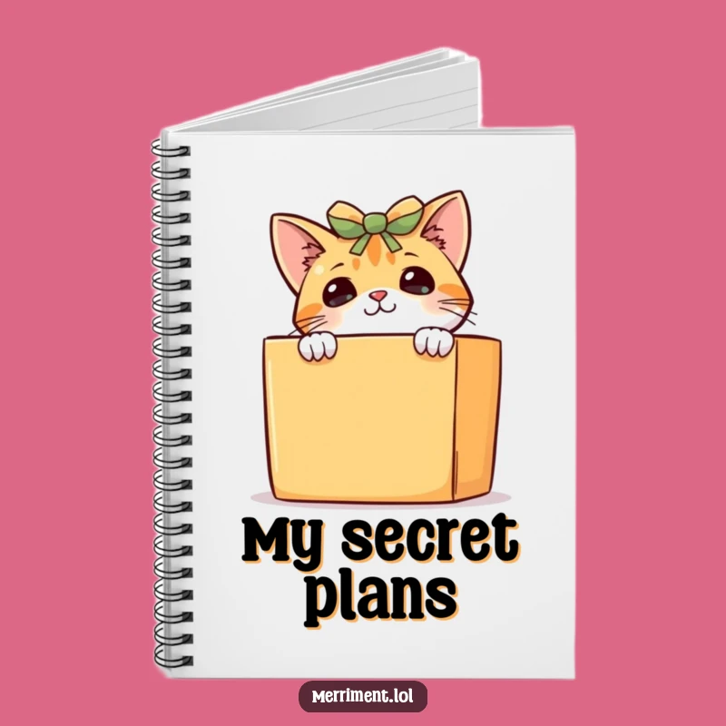 Funny Curious Cat Notebook: Jot Down Ideas with Pet Surprise, Great Funny Gift